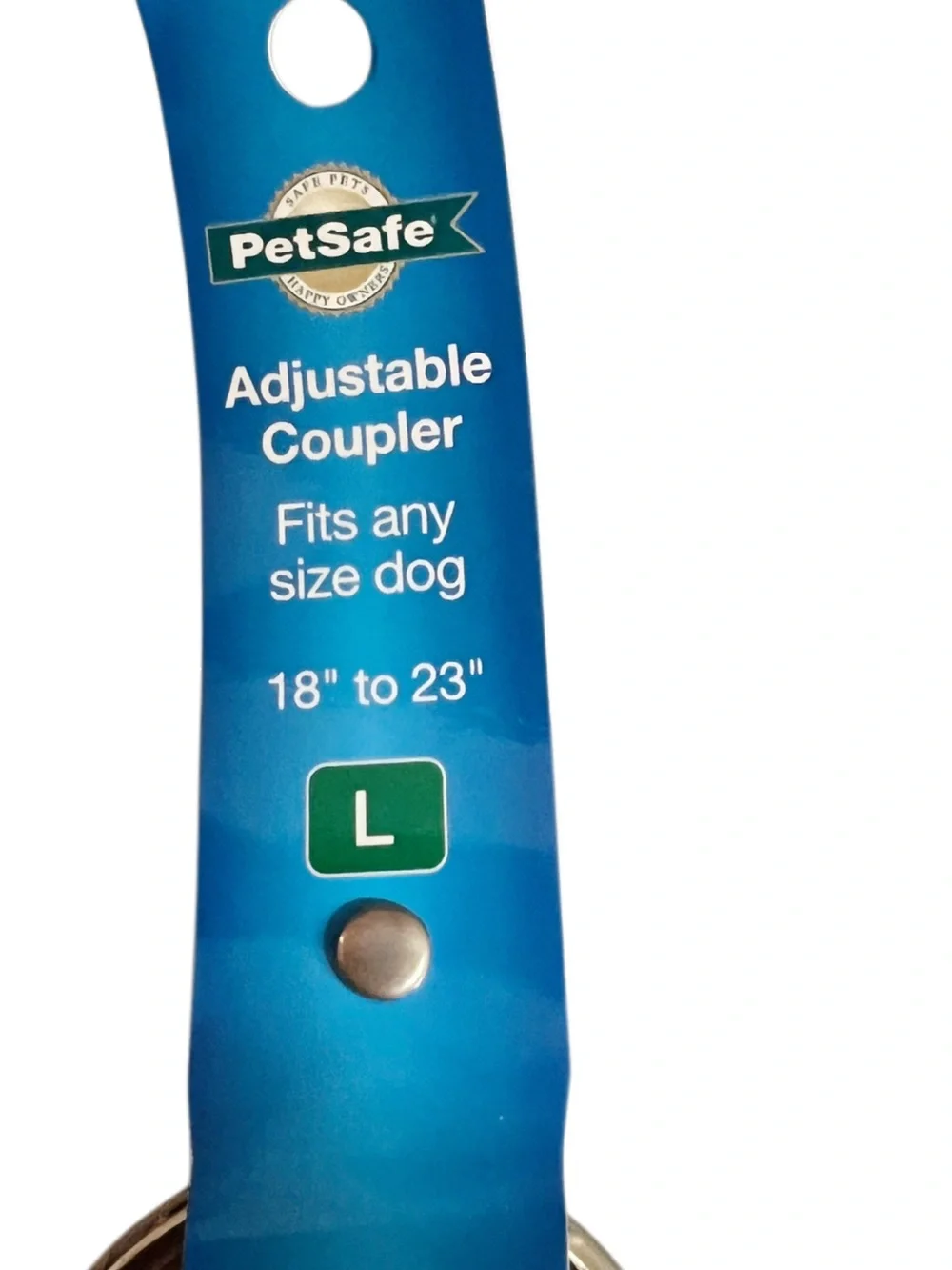 Pet Safe Adjustable Red Dual Coupler Sz Large